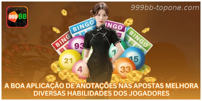 Anotações de loteria na 999BB com regras, saldo em R$ e uso responsável